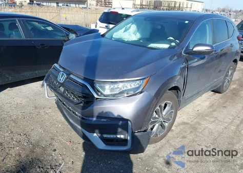 2021 Honda Cr-V Hybrid Ex from USA, damaged, VIN 7FART6H58ME017819